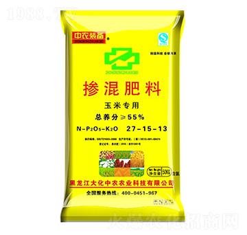 玉米專(zhuān)用摻混肥料27-15-13-大化中農(nóng)