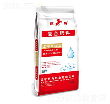 高塔硝硫基復(fù)合肥料17-17-17-巨馬肥業(yè)