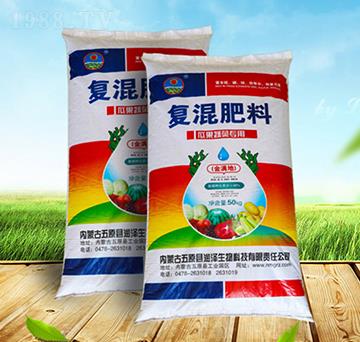 瓜果蔬菜專(zhuān)用復(fù)混肥料14-22-12-潤(rùn)澤源生物