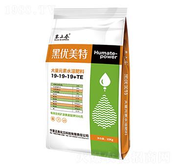 大量元素水溶肥料19-19-19+TE 黑優(yōu)美特 正奧化工