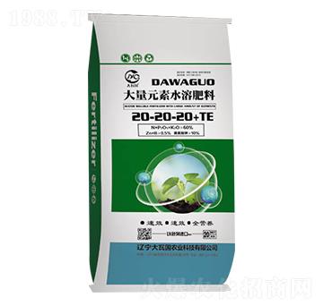 大量元素水溶肥料20-20-20+TE-大瓦國(guó)農(nóng)業(yè)