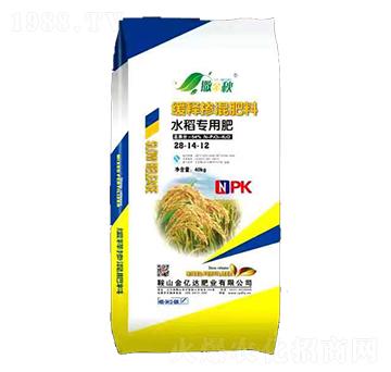 水稻專用緩釋摻混肥料28-14-12-撒金秋-金億達(dá)肥業(yè)