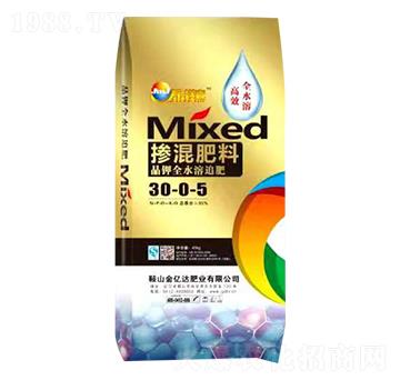 摻混肥料30-0-5-晶鉀全水溶追肥-金億達(dá)肥業(yè)