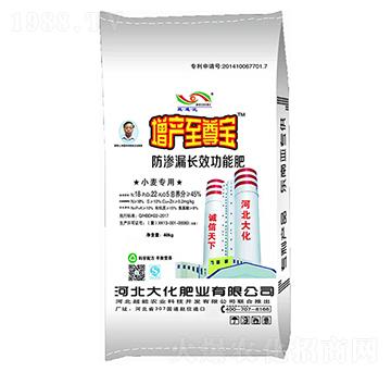小麥專用防滲漏長效功能肥-增產(chǎn)寶-大化肥業(yè)