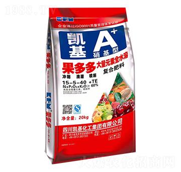 果多多大量元素全水溶15-5-40+TE-凱基