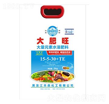 大量元素水溶肥15-5-30+TE-大肥旺-天鼎