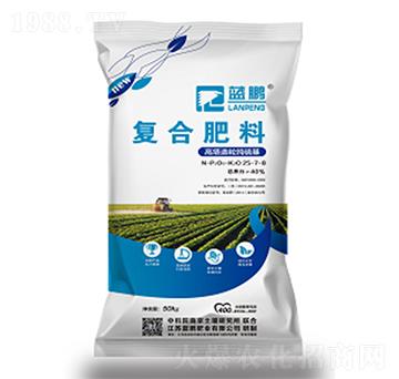 復合肥料25-7-8S-藍鵬肥業(yè)