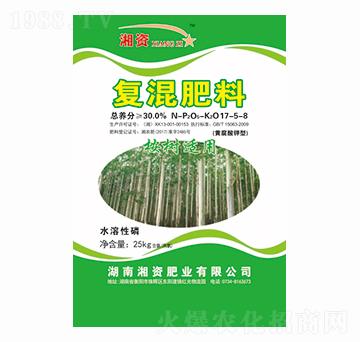 桉樹專用復(fù)混肥料17-5-8-湘資