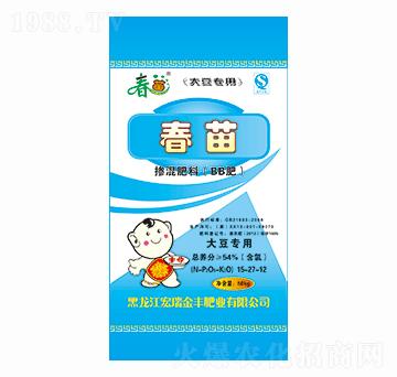 大豆專(zhuān)用摻混肥料15-27-12-春苗-宏瑞金豐