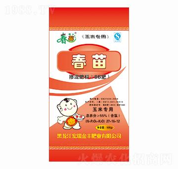 玉米專(zhuān)用摻混肥料27-16-12-春苗-宏瑞金豐