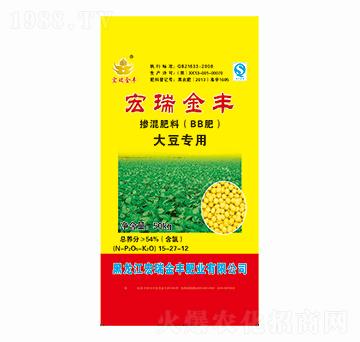 大豆專(zhuān)用摻混肥料15-27-12-宏瑞金豐