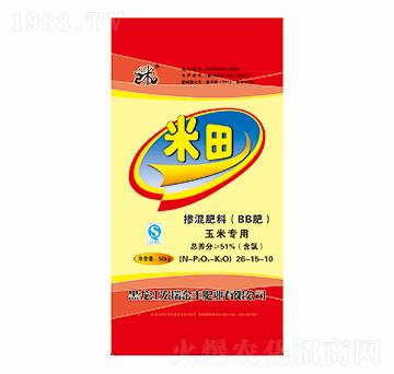玉米專(zhuān)用摻混肥料26-15-10-米田-宏瑞金豐