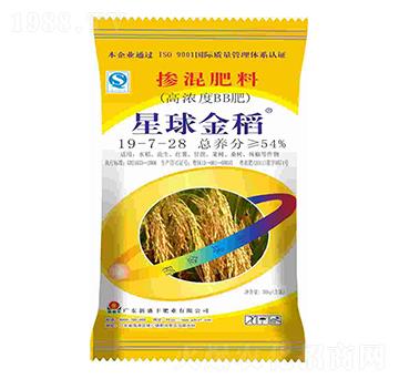 摻混肥料19-7-28-星球金稻-新盛豐
