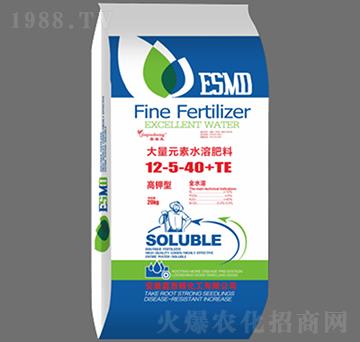 高鉀型大量元素水溶肥12-5-40+TE-嘉普生-嘉思頓