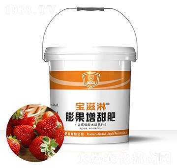 草莓專用膨果增甜肥-寶滋淋-金歲液體肥