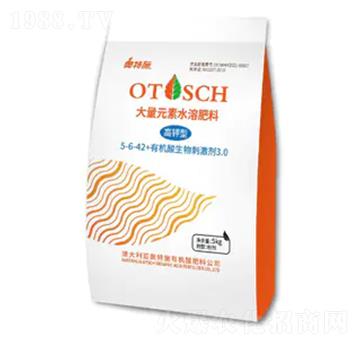 高鉀型大量元素水溶肥料5-6-42+有機(jī)酸生物刺激劑-奧特施