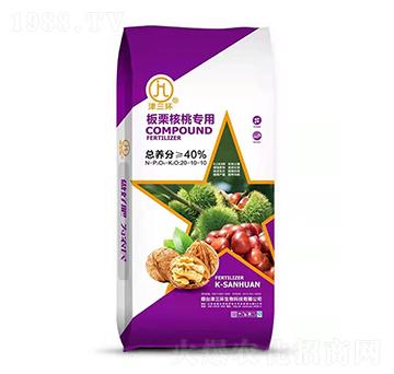 板栗核桃專用復(fù)合肥20-10-10-津三環(huán)