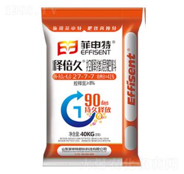 控釋摻混肥料27-7-7-釋倍久-菲申特