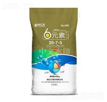6元素28-7-5（40kg）-中農(nóng)三禾