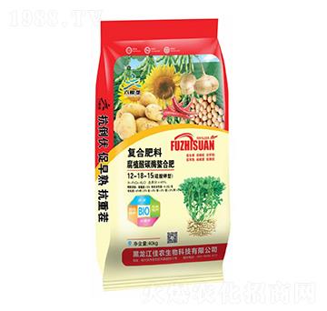 碳酶螯合硫酸鉀型有機(jī)無機(jī)復(fù)混肥12-18-15-希碧萊生物
