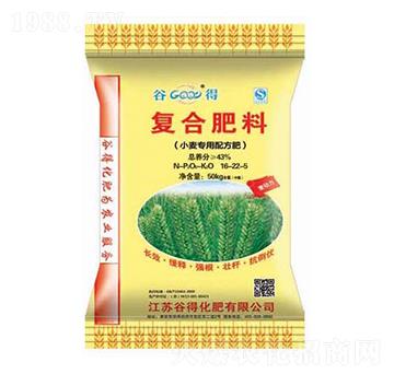 小麥專用配方肥16-22-5-谷得
