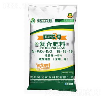 硫酸鉀型復合肥料15-15-15-驊龍農業(yè)