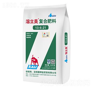 復合肥料13-6-21-溶立美-德鉀鹽