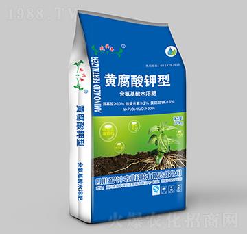 黃腐酸鉀型含氨基酸水溶肥-盛豐磷化工