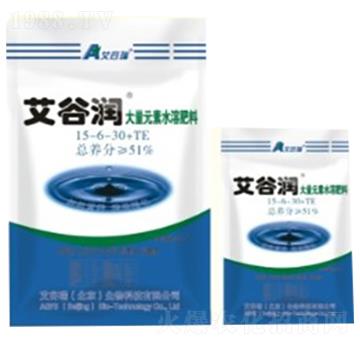 大量元素水溶肥料15-6-30+TE-艾谷潤(rùn)-艾谷瑞