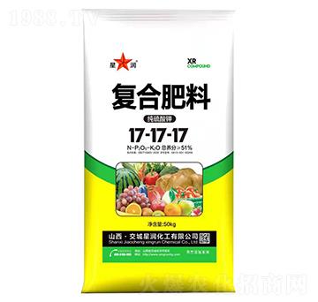 純硫酸鉀復(fù)合肥料17-17-17-星潤(rùn)化工