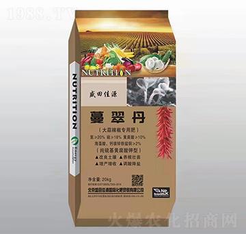 大蒜辣椒專用肥-蔓翠丹-五梁紅