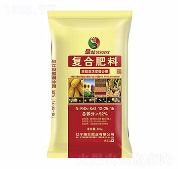 52%高磷螫合復(fù)合肥料12-25-15-施壯肥業(yè)