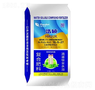 浩碩高鉀膨果肥16-5-27-普潤豐
