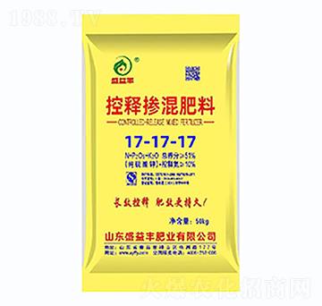 50kg控釋摻混肥料17-17-17-盛益豐
