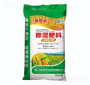 水稻配方摻混肥料15-17-12-施墾富-中農(nóng)圣豐