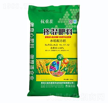 水稻配方抗重茬摻混肥料15-17-12-中農(nóng)圣豐