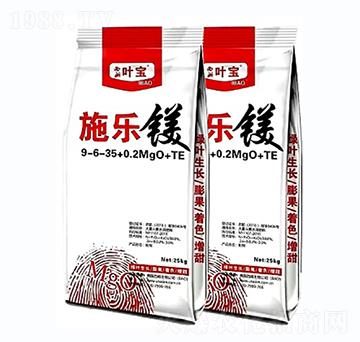 高鉀型大量元素水溶肥料9-6-35+0.2MgO+TE-施樂鎂-寶葉植物