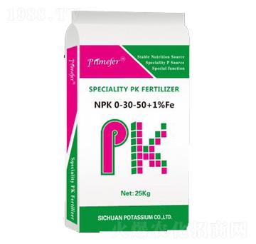 化學緩釋型水溶肥0-30-50+1%Fe-普利豐-普德頌
