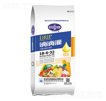 大量元素水溶肥料18-6-32+TE-滴滴灌-中化美嘉