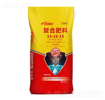 噴漿造粒硫基復合肥料14-16-15-滇天化化肥