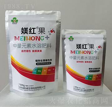 媄紅果中量元素水溶肥料-綠科威