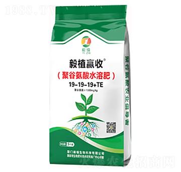 平衡型聚谷氨酸水溶肥19-19-19+TE-毅植贏收-毅植