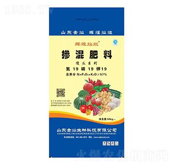 瓜果摻混肥料19-19-19-輝煌燦爛-金燦生物