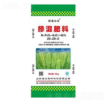 摻混肥料20-20-5-輝煌燦爛-金燦生物