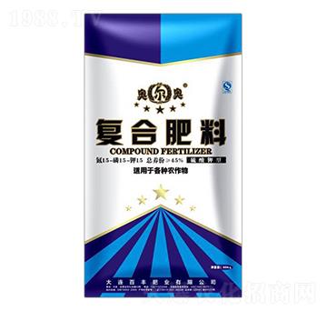 硫酸鉀型復(fù)合肥料15-15-15-奧爾奧-中基金石