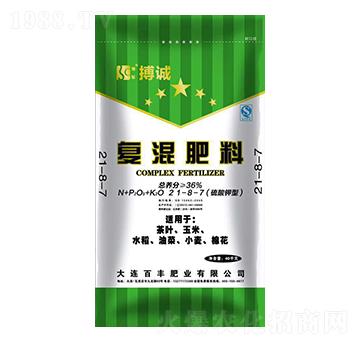 硫酸鉀型復(fù)合肥料21-8-7-搏誠-中基金石