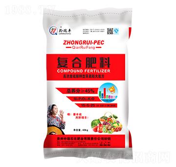 高濃縮硫酸鉀型果蔬膨大配方復(fù)合肥料15-5-25-中瑞石化