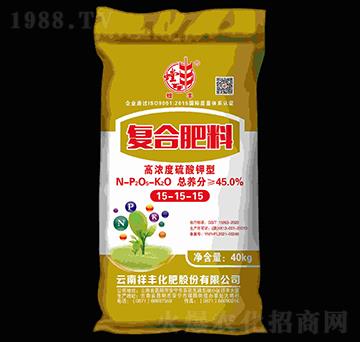 高濃度硫酸鉀型復(fù)合肥料15-15-15-螳豐-祥豐集團(tuán)