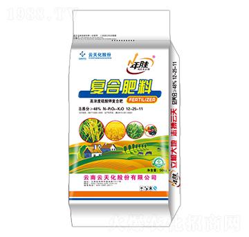 硫酸鉀型復(fù)合肥12-25-11-年勝-世紀(jì)云天