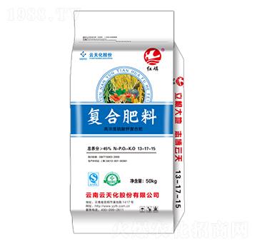 硫酸鉀型復(fù)合肥13-17-15-紅磷-世紀(jì)云天
